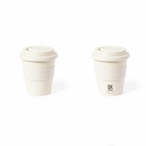 Tasse en plastique PP avec couvercle MERION 350 ml