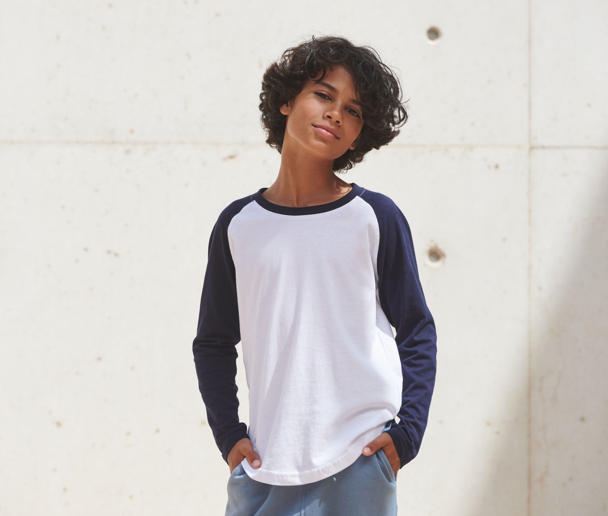Tee-shirt baseball manches longues enfant Sf Clothing Kids' Long Sleeved T Tee-shirt baseball manches longues enfant Sf Clothing Kids' Long Sleeved T