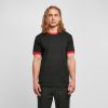 Tee-shirt bords côte contrastés Build Your Brand Ringer Tee