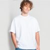 Tee-shirt boxy Vesti Short Sleeve Crew Neck T-Shirt