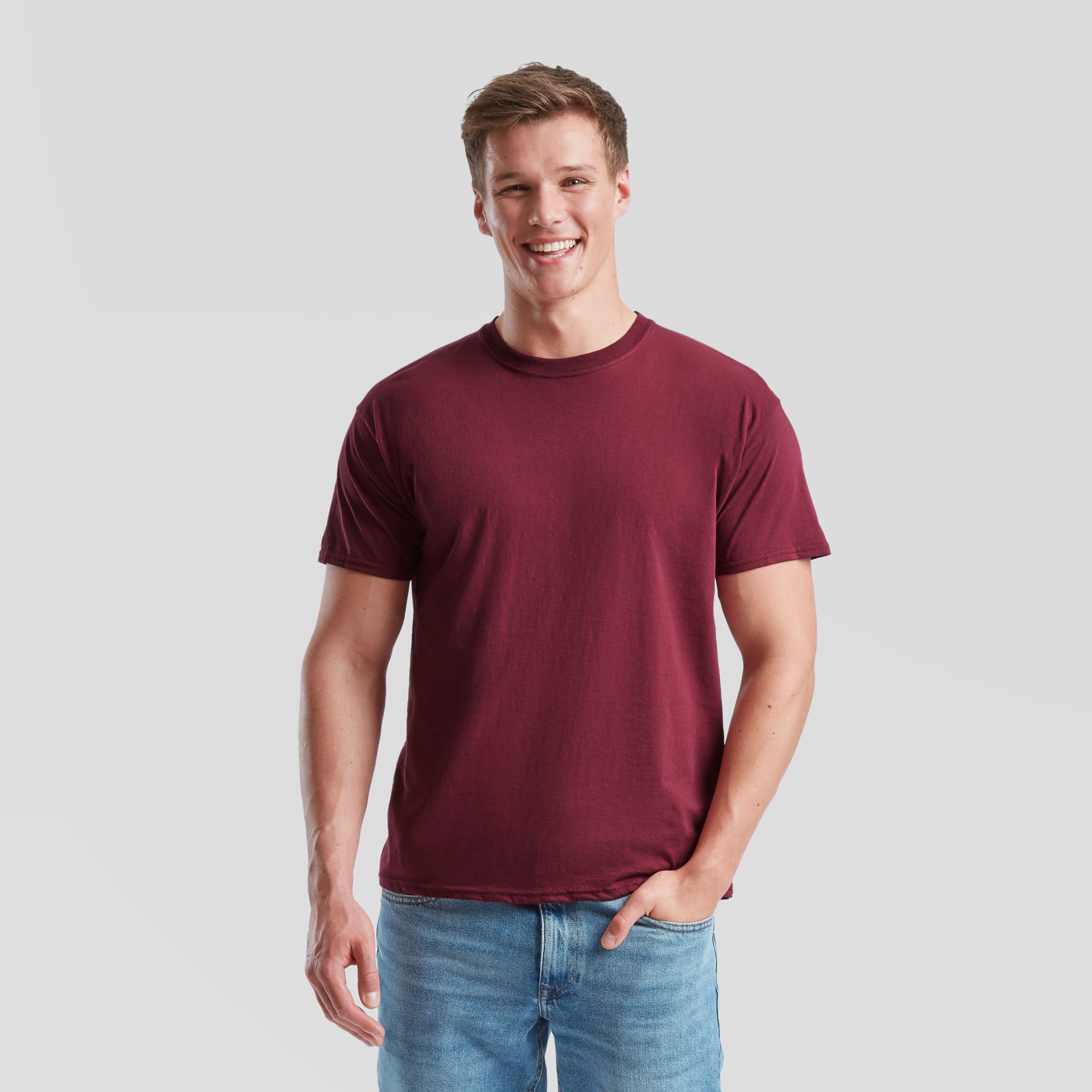 Tee-shirt col rond 140 Fruit Of The Loom Original T Tee-shirt col rond 140 Fruit Of The Loom Original T