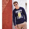 Tee-shirt col rond 195 Fruit Of The Loom Iconic Ringspun Premium Long Sleeve T