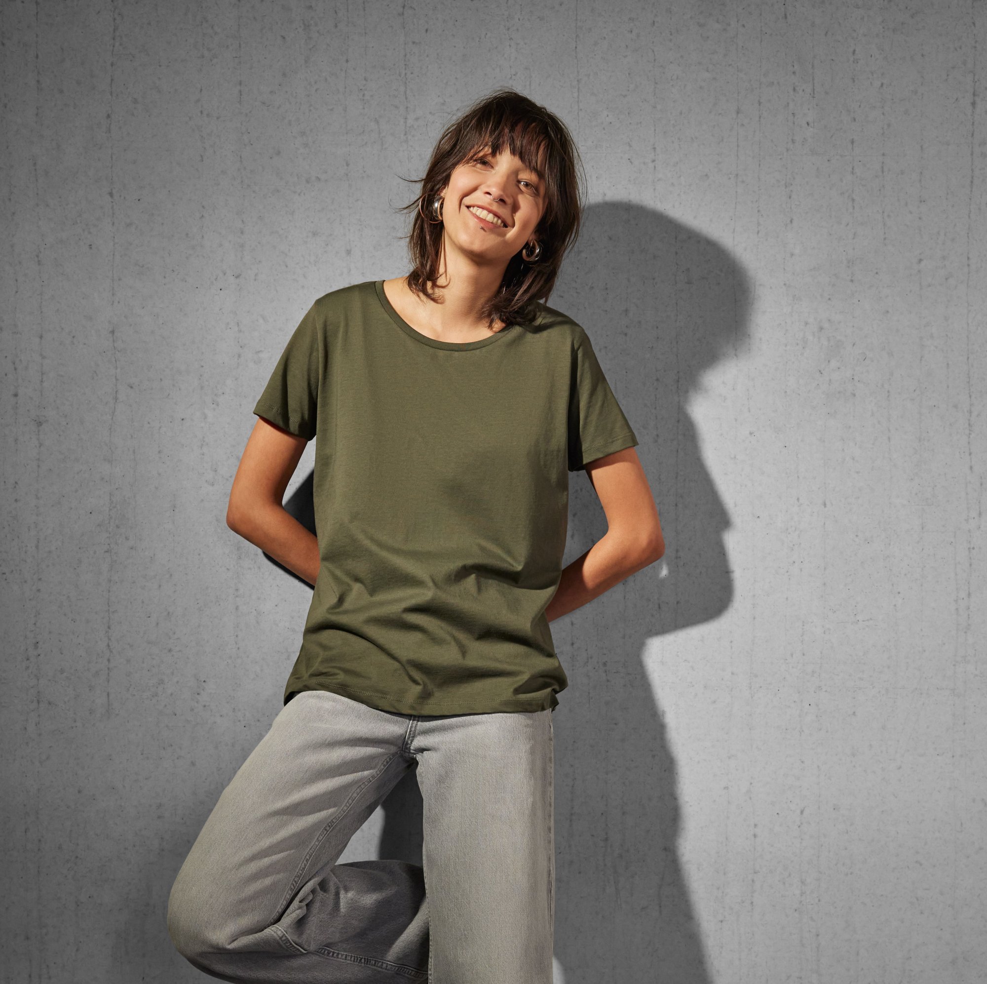 Tee-shirt coton bio femme B&c Inspire Plus T/women Tee-shirt coton bio femme B&c Inspire Plus T/women