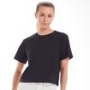 Tee-shirt court femme Mantis Women's Cropped Heavy T