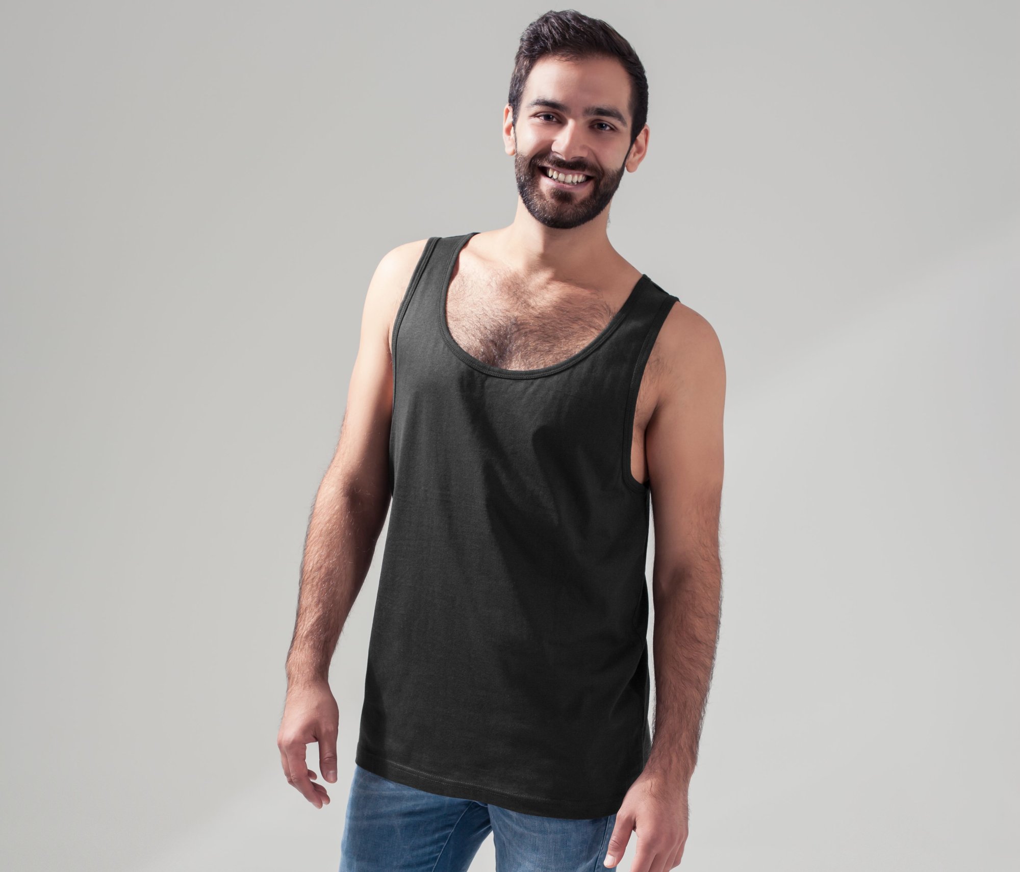 Tee-shirt Débardeur Build Your Brand Jersey Big Tank Tee-shirt Débardeur Build Your Brand Jersey Big Tank