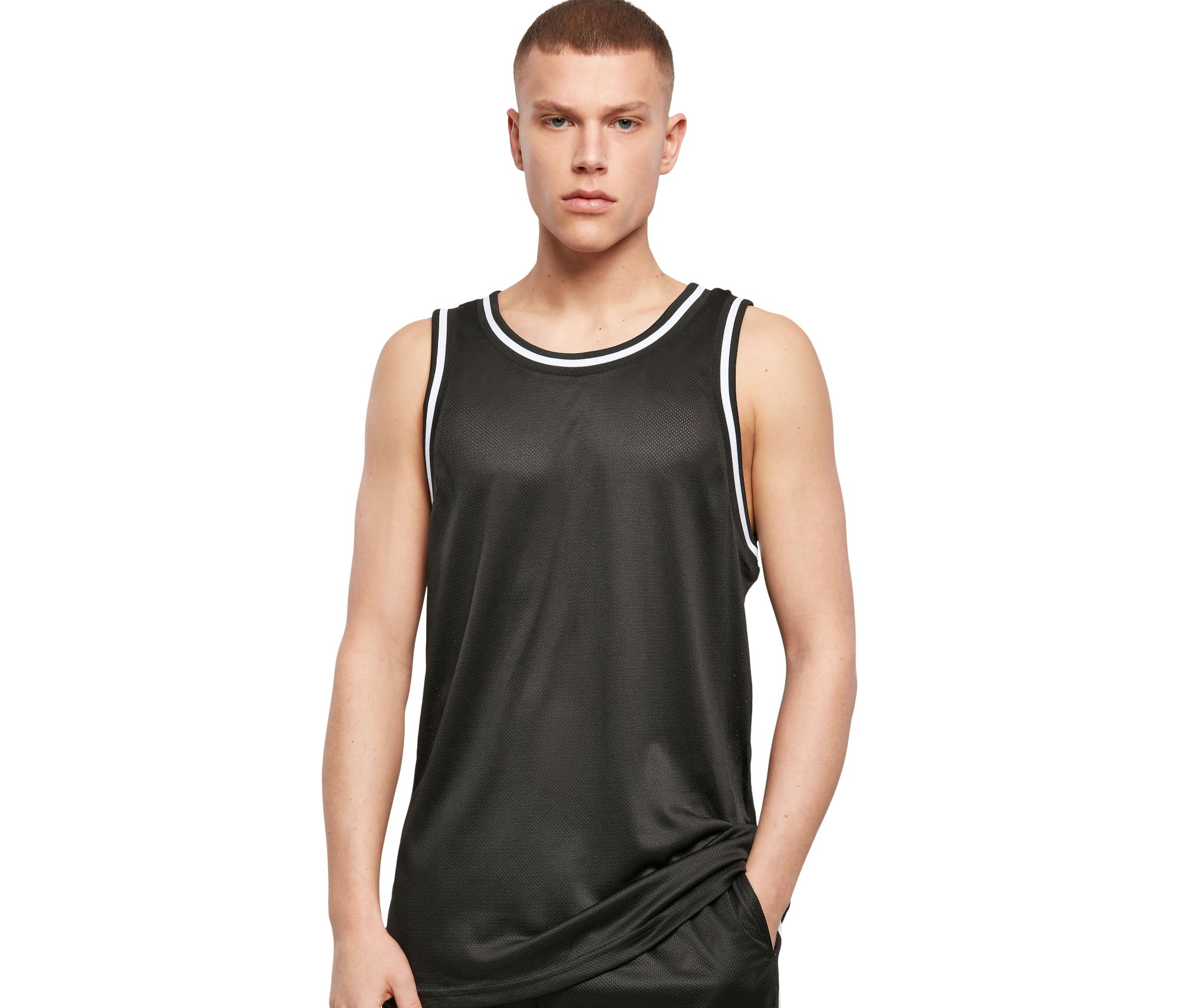 Tee-shirt Débardeur maille filet Build Your Brand Mesh Tanktop Tee-shirt Débardeur maille filet Build Your Brand Mesh Tanktop