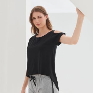 Tee-shirt dos très long Sf Clothing T-Shirt With Drop Tail