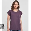 Tee-shirt femme Build Your Brand Ladies Extended Shoulder Tee