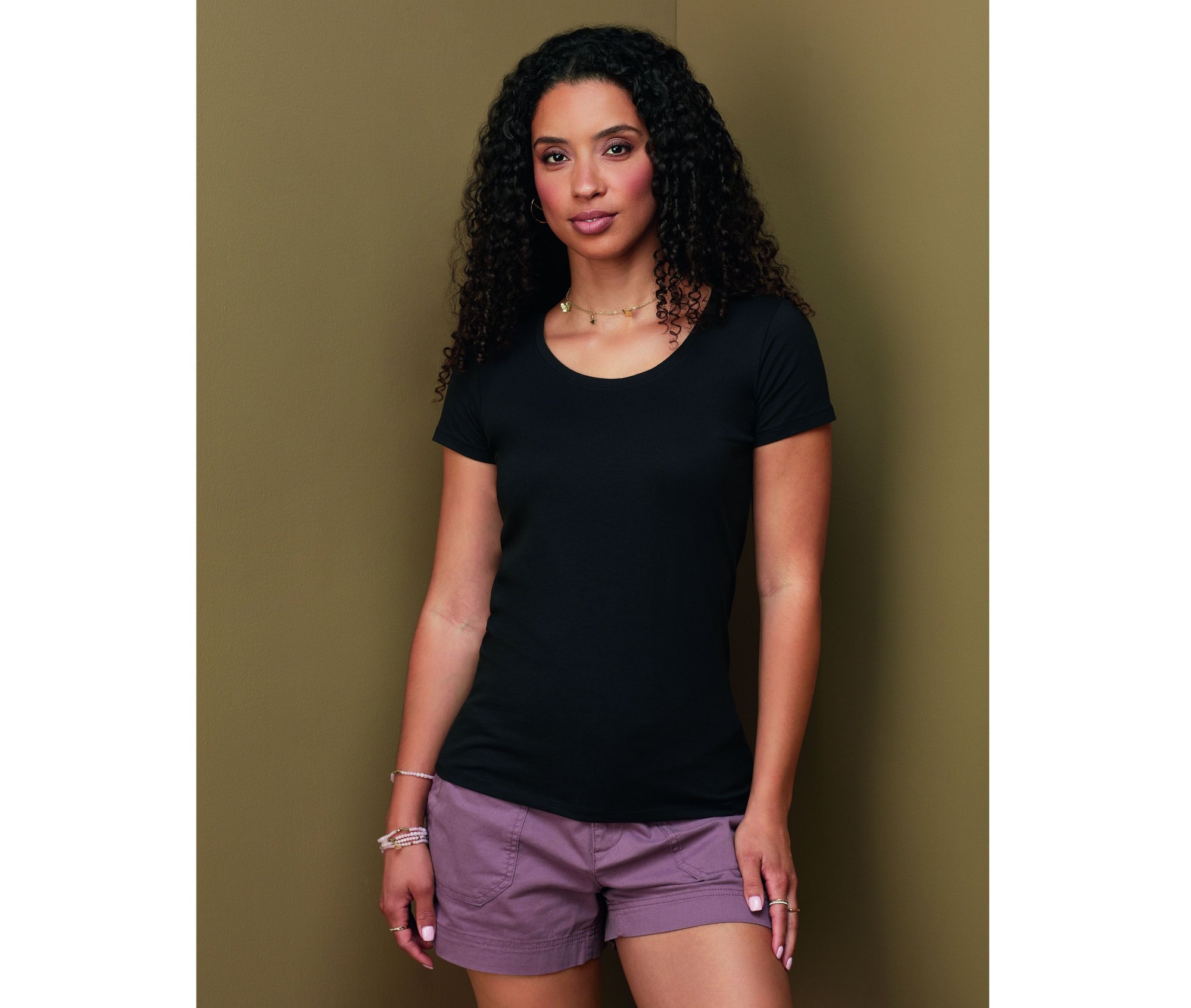 Tee-shirt femme col rond Stedman Stretch-T Tee-shirt femme col rond Stedman Stretch-T