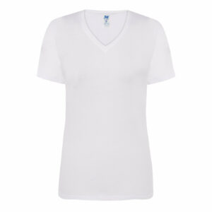Tee-shirt femme col V 145 Jhk Regular Lady Comfort V-Neck