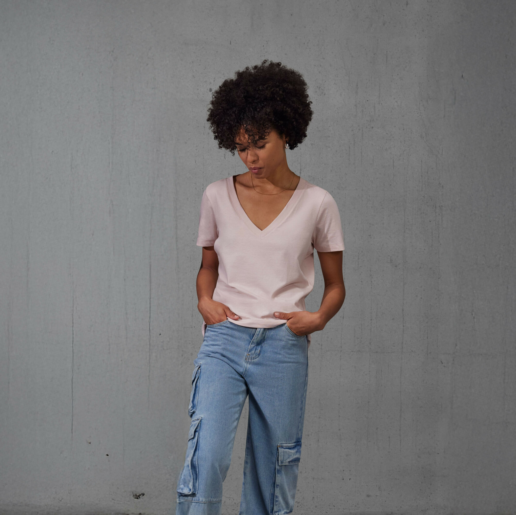 Tee-shirt femme col V 150 B&c #e150 V /women Tee-shirt femme col V 150 B&c #e150 V /women