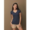 Tee-shirt femme col V Stedman Stretch-T V-Neck