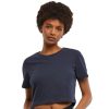 Tee-shirt femme "cropped" New Morning Studios Ladies Cropped Tee
