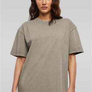 Tee-shirt femme délavé Build Your Brand Ladies Oversized Acid Wash Tee