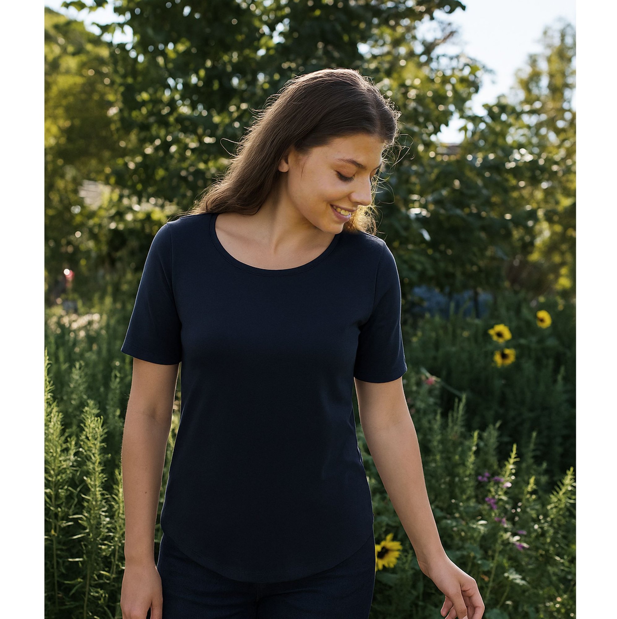 Tee-shirt femme manches mi-longues Ladies Half Sleeve T-Shirt Tee-shirt femme manches mi-longues Ladies Half Sleeve T-Shirt