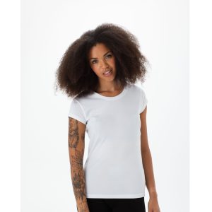 Tee-shirt femme manches roulées Mantis Women's Roll Sleeve T