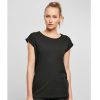 Tee-shirt femme organique Build Your Brand Ladies Organic Extended Shoulder Tee