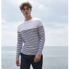 Tee-shirt marinière Front Row Long Sleeved Breton Striped T
