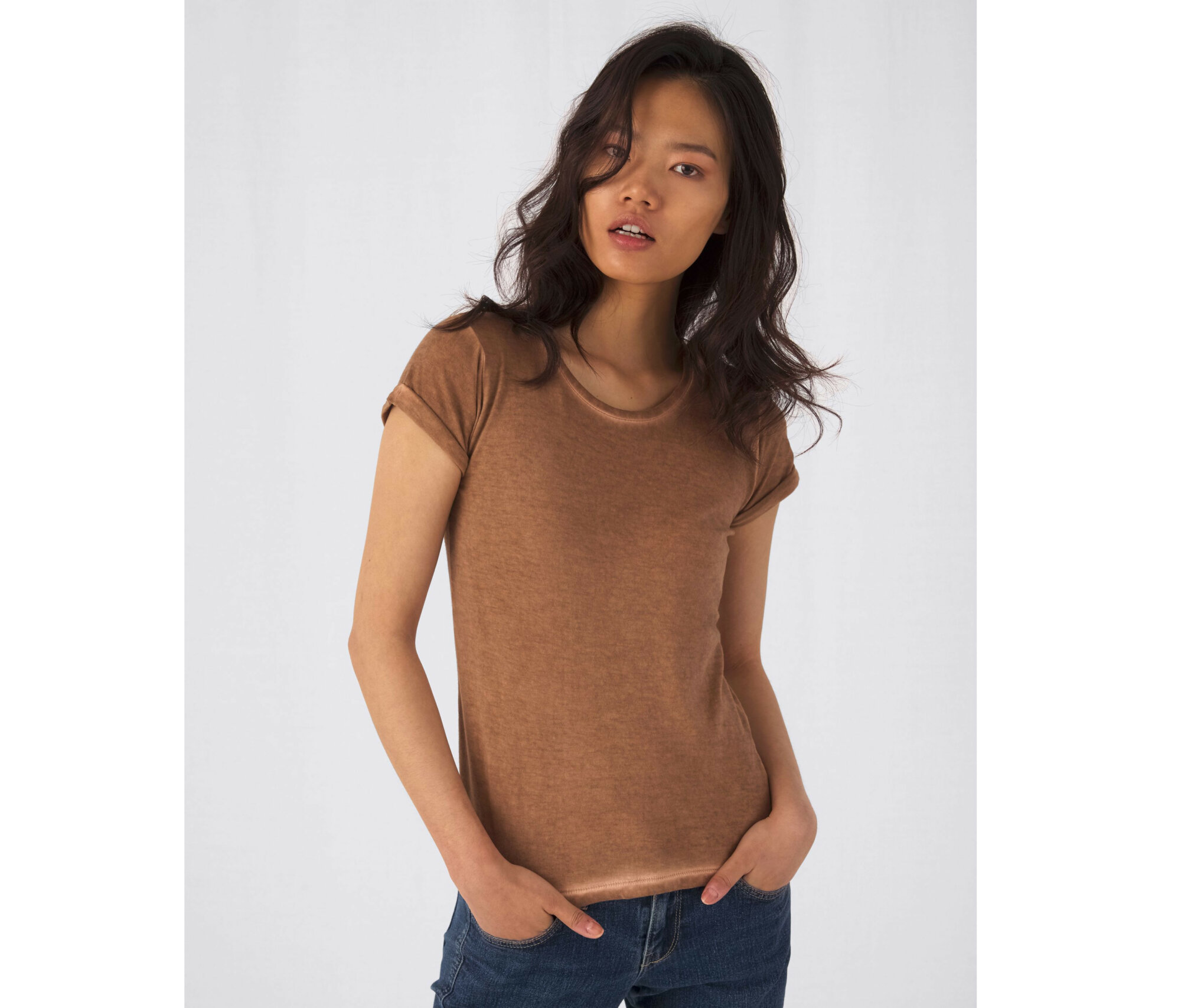 Tee-shirt mode Plug In B&c Dnm In/women Tee-shirt mode Plug In B&c Dnm In/women