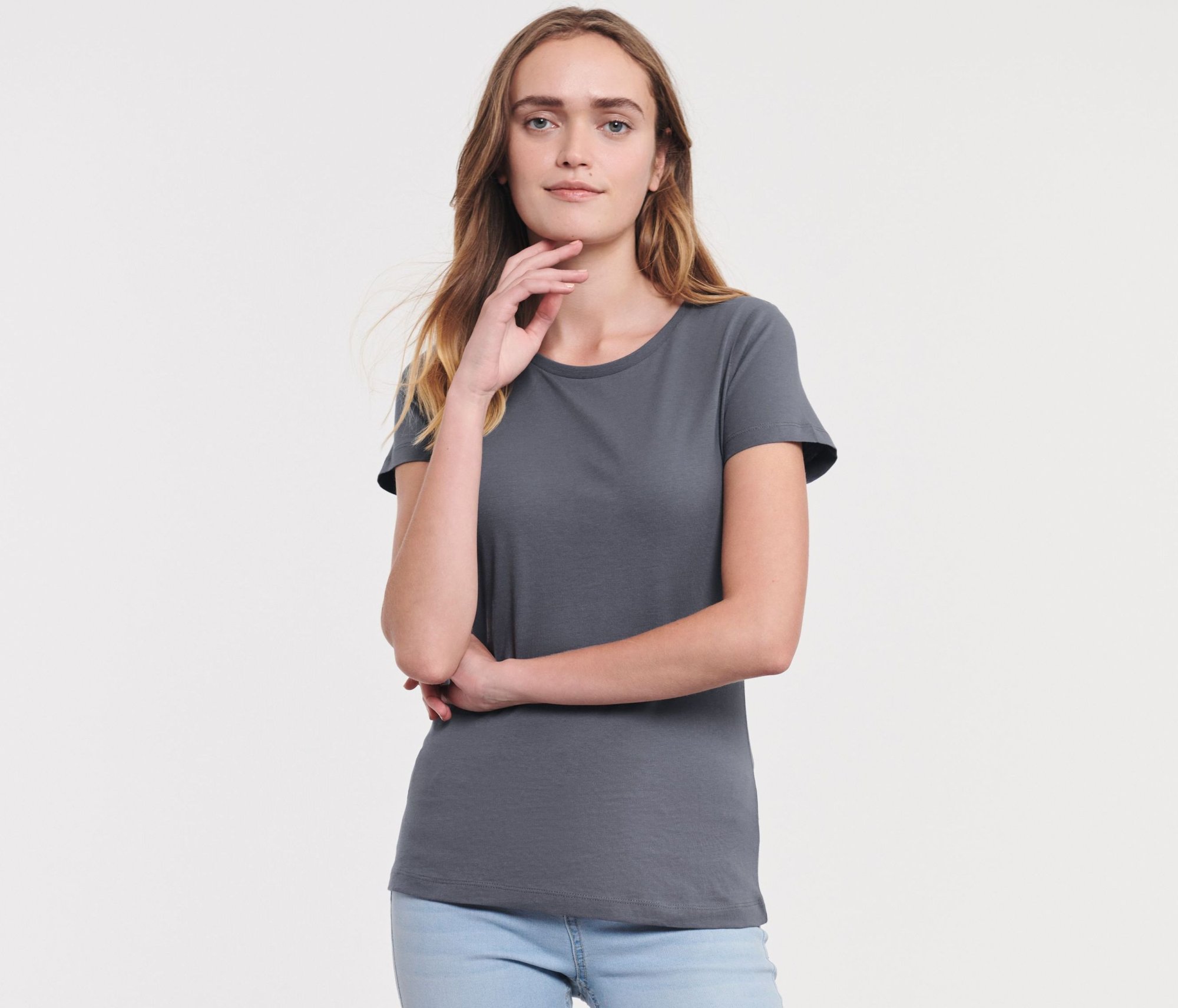 Tee-shirt organique femme Russell Ladies' Pure Organic Tee Tee-shirt organique femme Russell Ladies' Pure Organic Tee