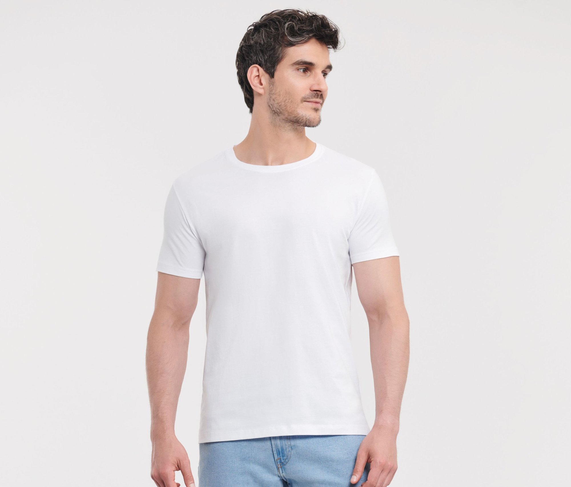 Tee-shirt organique lourd homme Russell Men's Pure Organic Heavy Tee Tee-shirt organique lourd homme Russell Men's Pure Organic Heavy Tee