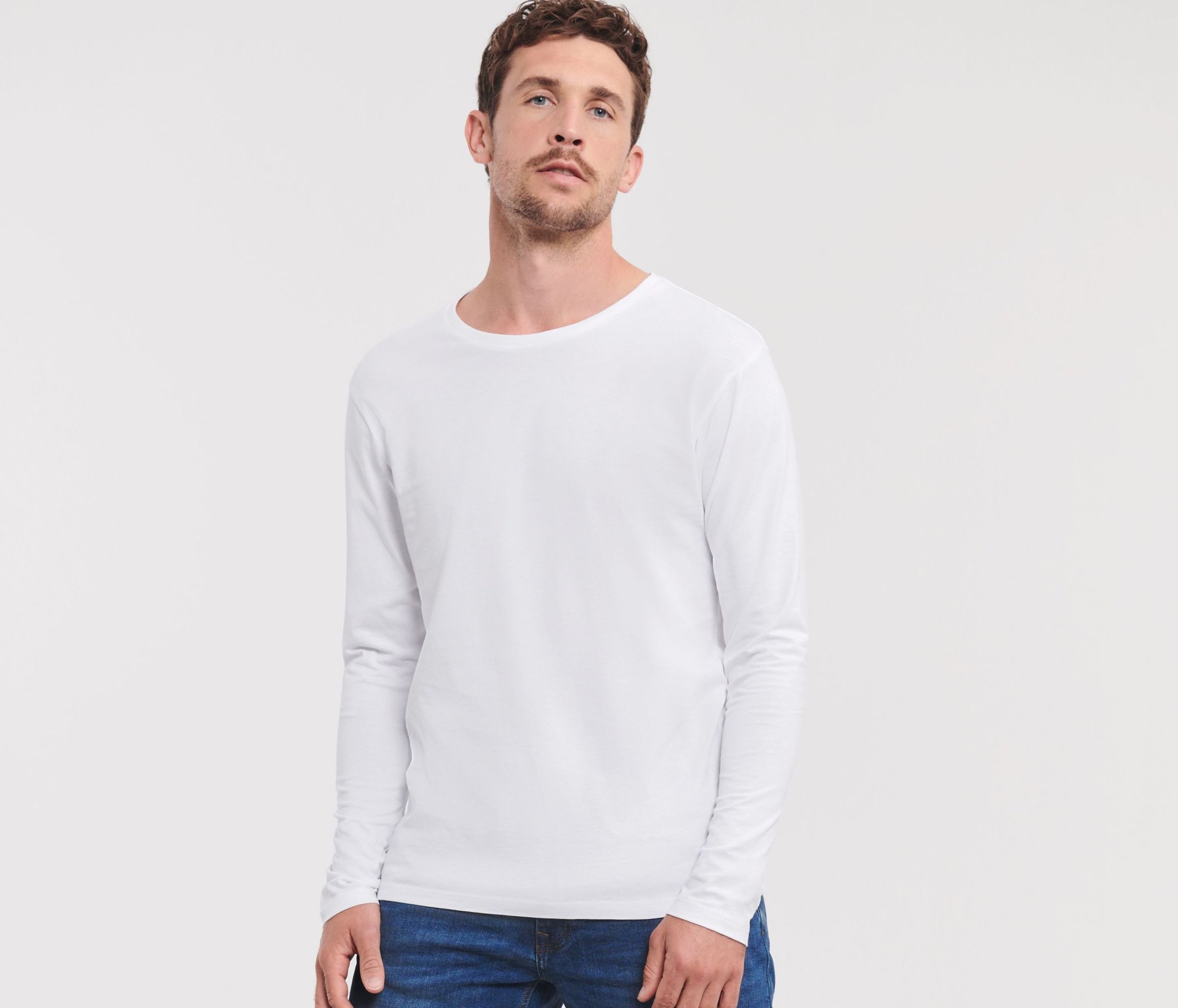 Tee-shirt organique manches longues homme Russell Pure Organic Long Sleeves Tee-shirt organique manches longues homme Russell Pure Organic Long Sleeves