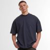 Tee-shirt oversize homme Build Your Brand Oversized Mock Neck Tee
