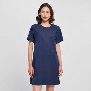 Tee-shirt Robe en coton Build Your Brand Ladies Tee Dress