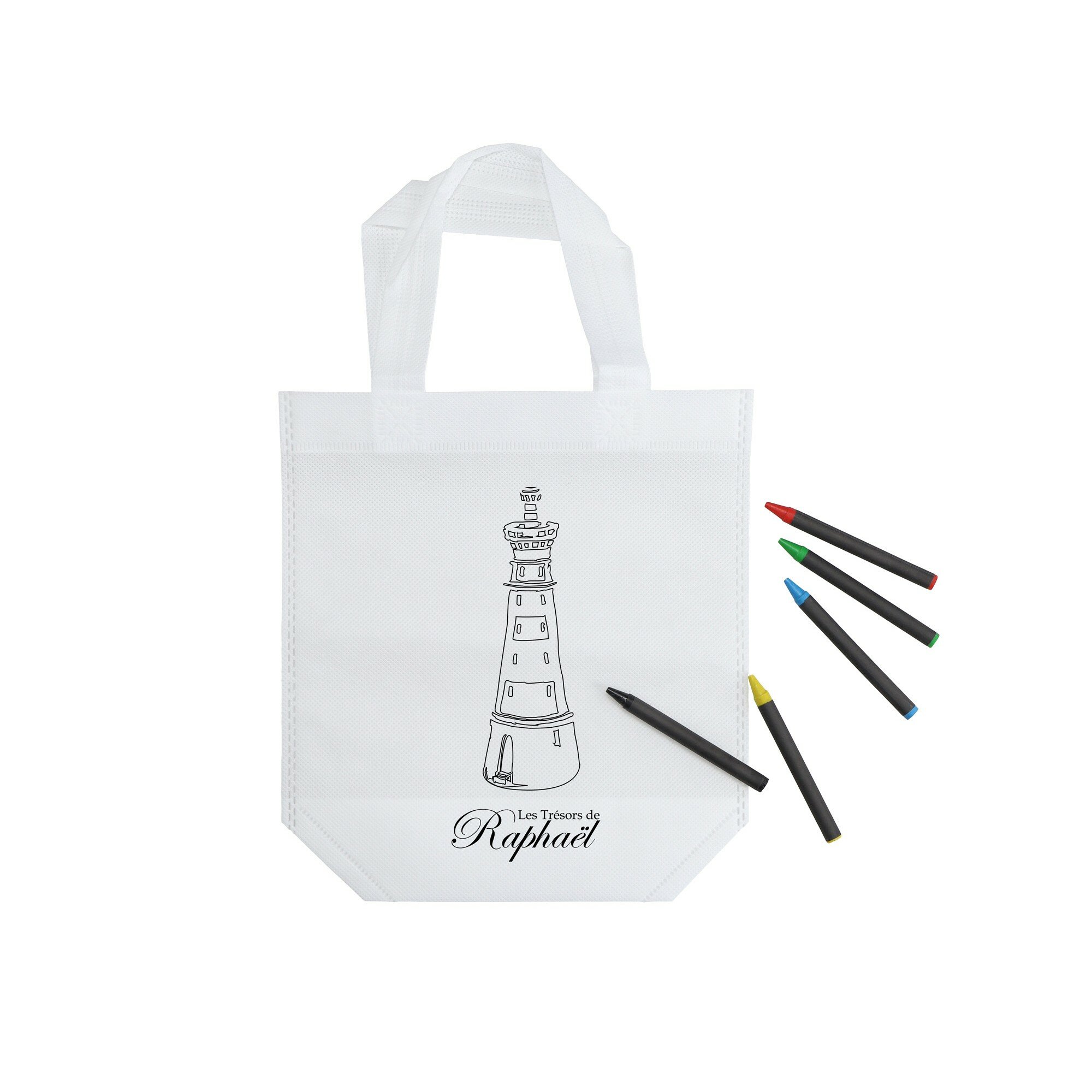 Tote bag à colorier Tote bag à colorier