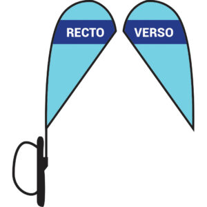 Sac à dos porte-drapeau Trekflag – vue 2