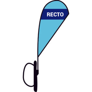 Sac à dos porte-drapeau Trekflag – vue 3