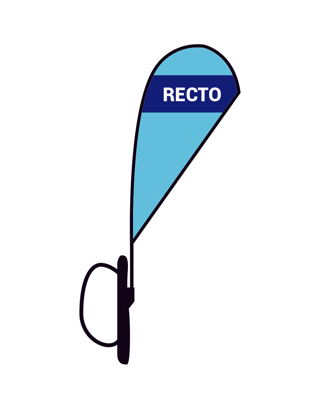 Sac à dos porte-drapeau Trekflag Sac à dos porte-drapeau Trekflag – vue 3