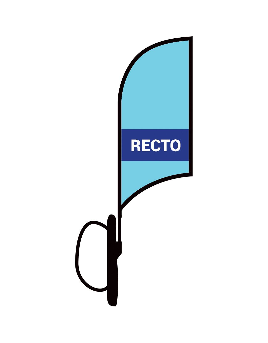 Sac à dos porte-drapeau Trekflag Sac à dos porte-drapeau Trekflag – vue 5