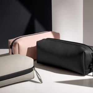 Trousse Bag Base Matte PU Mini Accessory Case