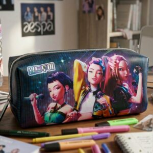 Trousse KPop Demon Hunters - Rumi, Mira & Zoey