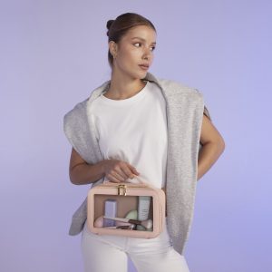 Trousse Mallette de voyage transparente "Boutique" Bag Base Boutique Clear Window Travel Case