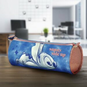 Trousse Stitch Disney Bleu et Rose Paillettes - Sunny Side Up