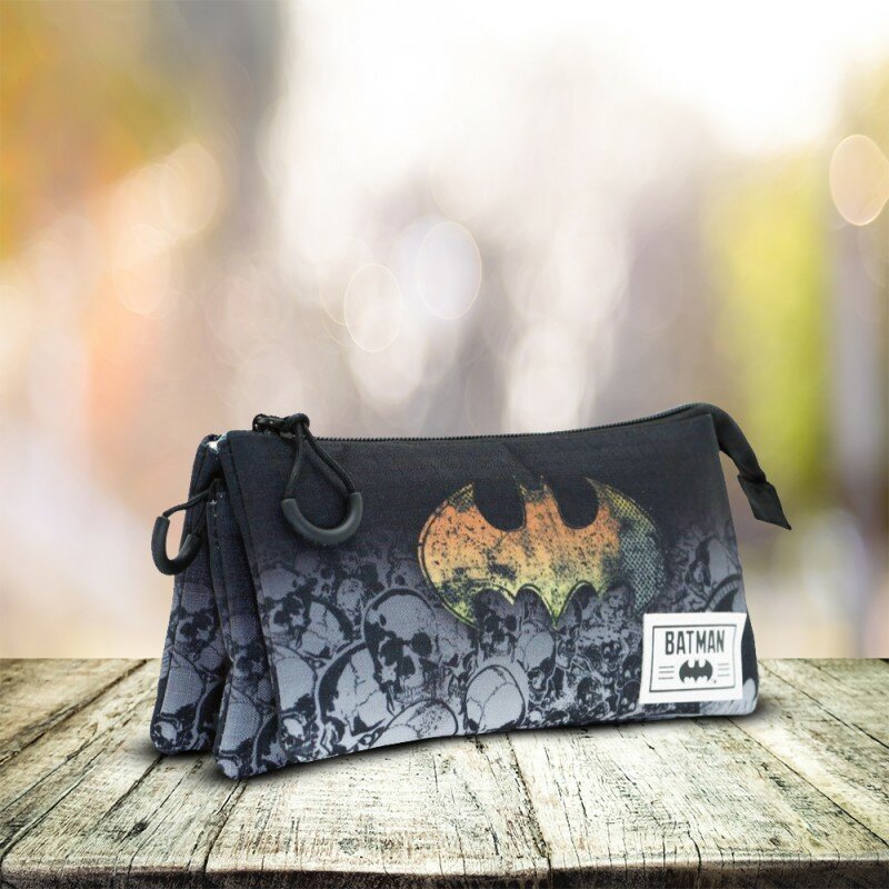 Trousse Triple Batman Skulls Trousse Triple Batman Skulls