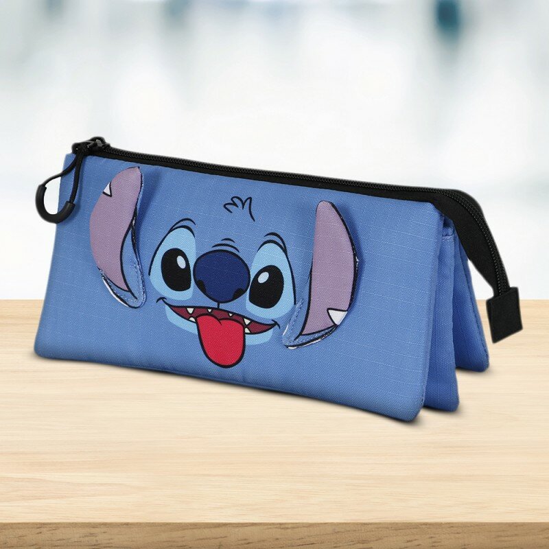 Trousse Triple Stitch 3D Disney Bleue Trousse Triple Stitch 3D Disney Bleue