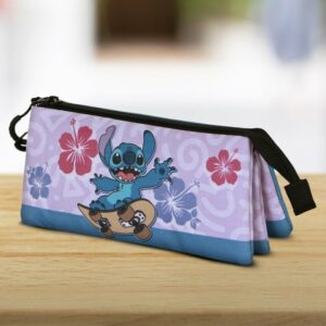 Trousse Triple Stitch Disney Skate Flower