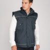 Bodywarmer de travail ripstop Tube