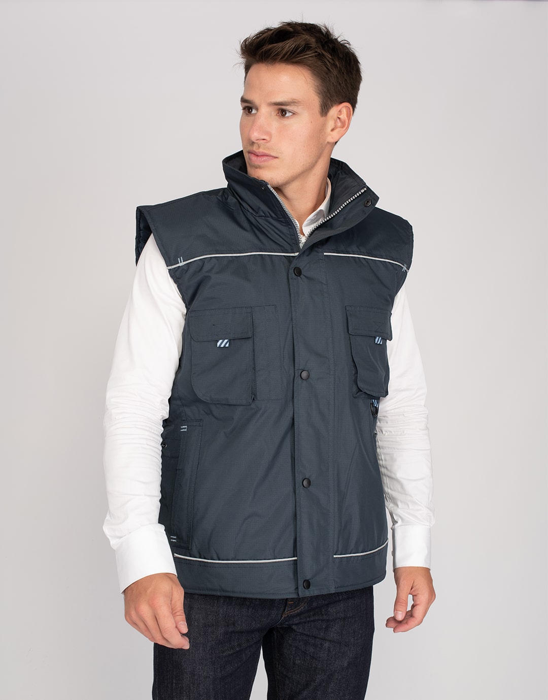 Bodywarmer de travail ripstop Tube Bodywarmer de travail ripstop Tube