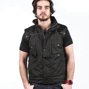 Bodywarmer de travail ripstop Tube – vue 3