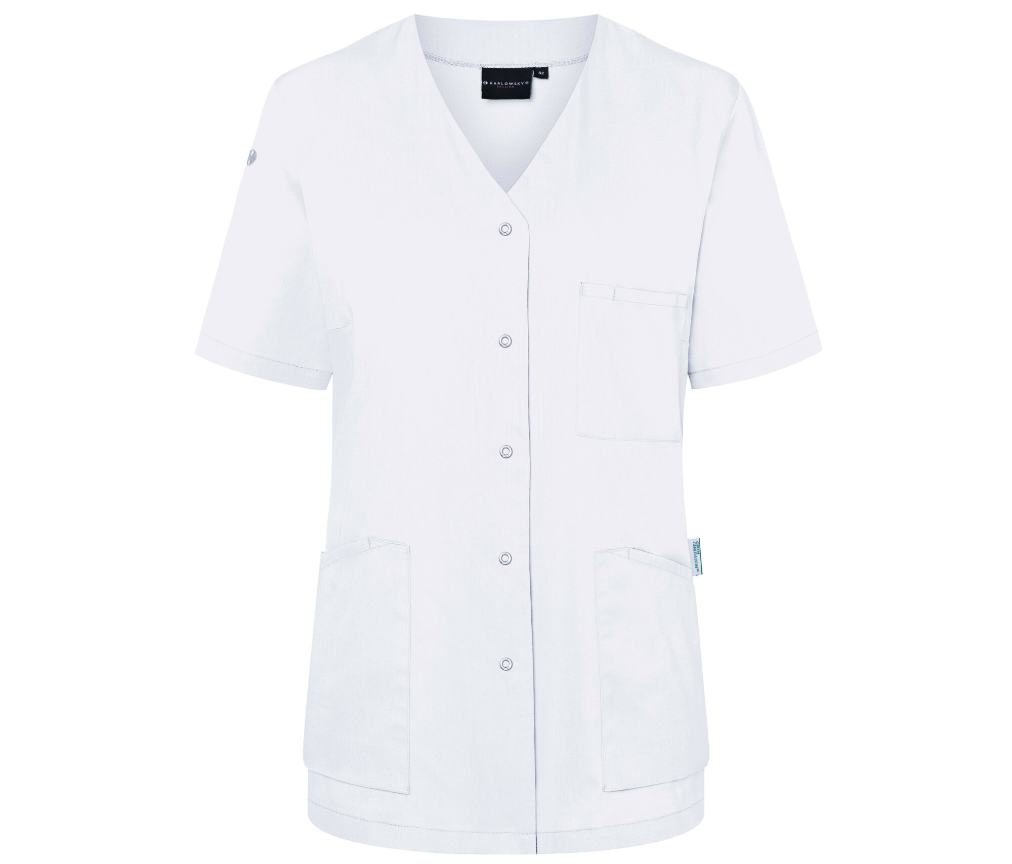 Tunique manches courtes femme Karlowsky Short-Sleeve Ladies' Tunic Essential Tunique manches courtes femme Karlowsky Short-Sleeve Ladies' Tunic Essential