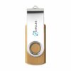 Twist Bamboo en stock clé USB 8 GB