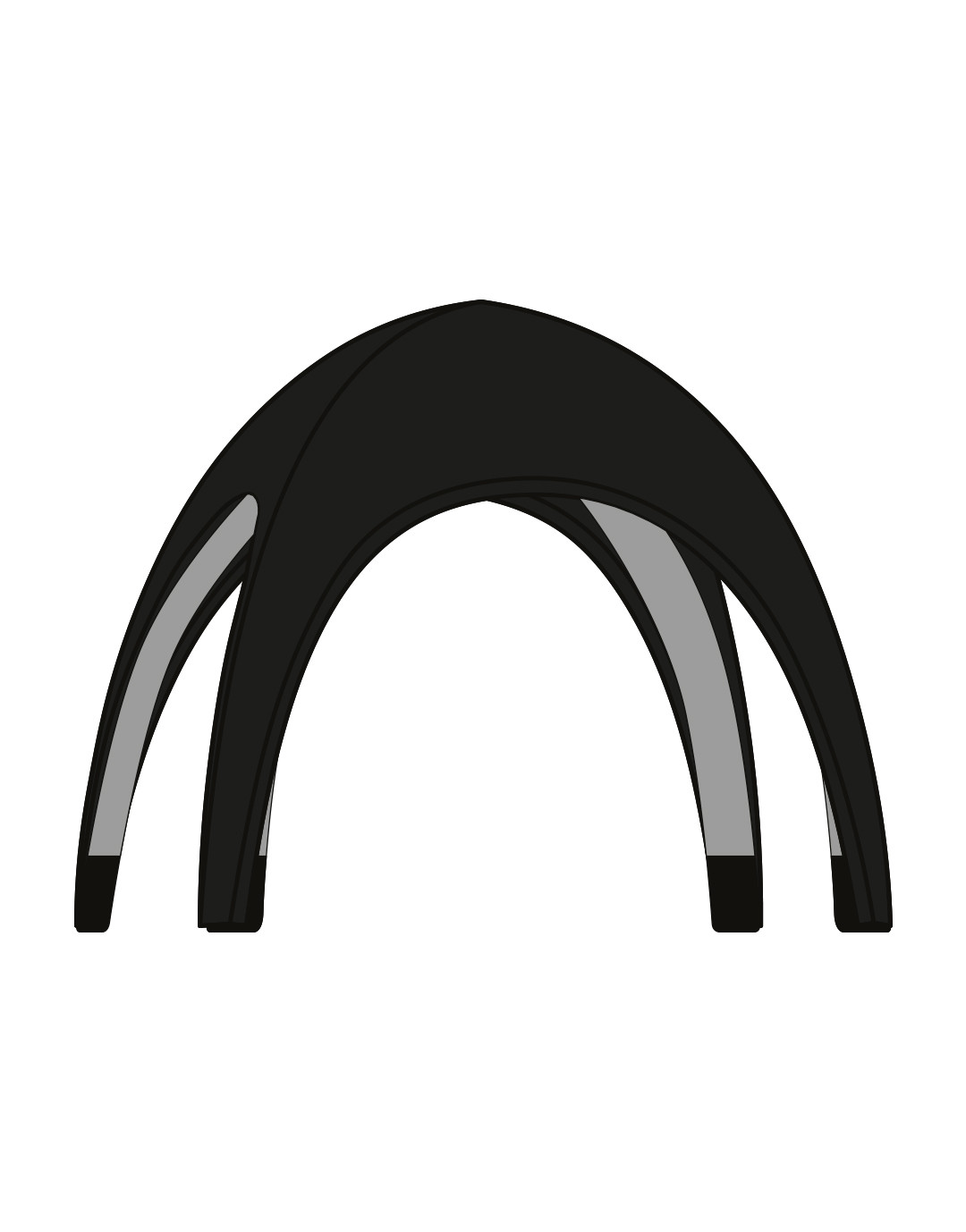 Tente gonflable U-Tent Tente gonflable U-Tent