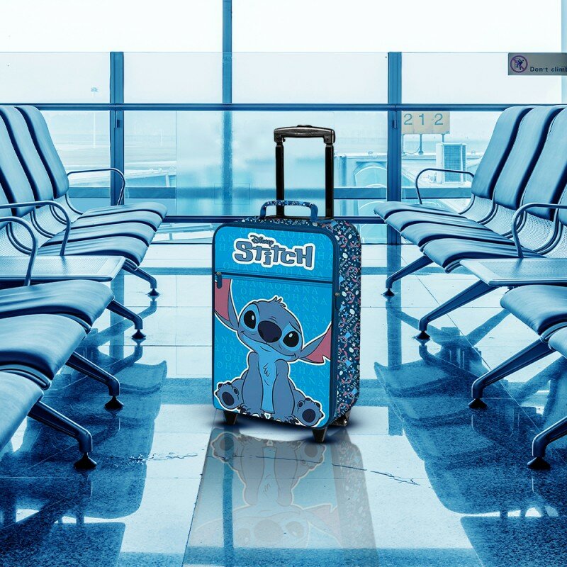 Valise à Roulettes Stitch Disney Semi-Rigide Valise à Roulettes Stitch Disney Semi-Rigide