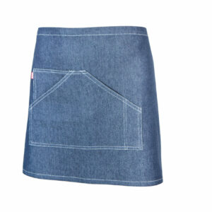 Velilla Tablier En Denim Court