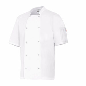 Velilla Veste De Cuisinier Mc Avec Boutons Pression