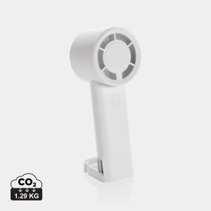 Ventilateur portable en plastique recyclé RCS Twist